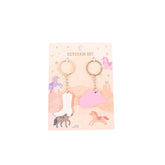 Keychains Acrylic 2pcs